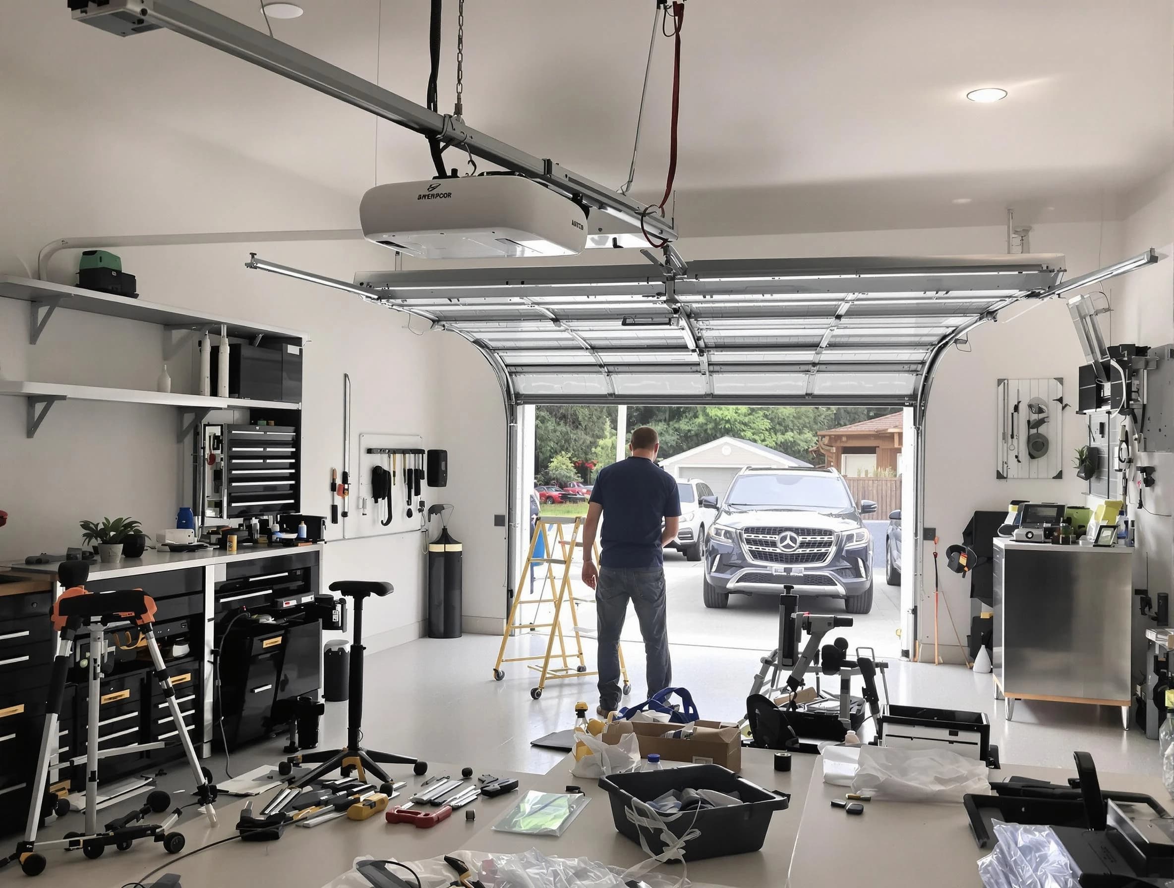Garage door opener installation by Allison Park Garage Door Repair in Allison Park
