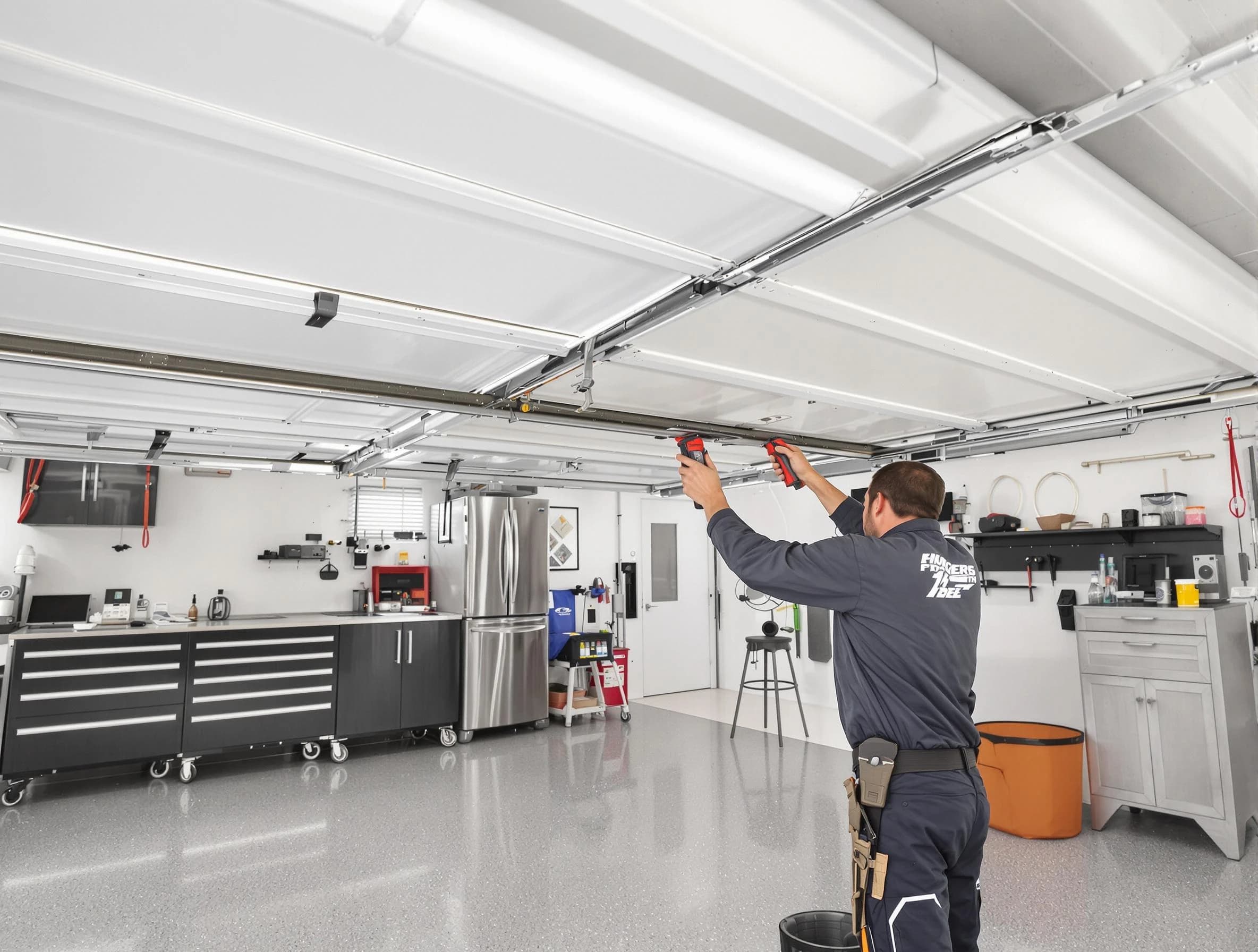 Overhead garage door repair service by Allison Park Garage Door Repair in Allison Park