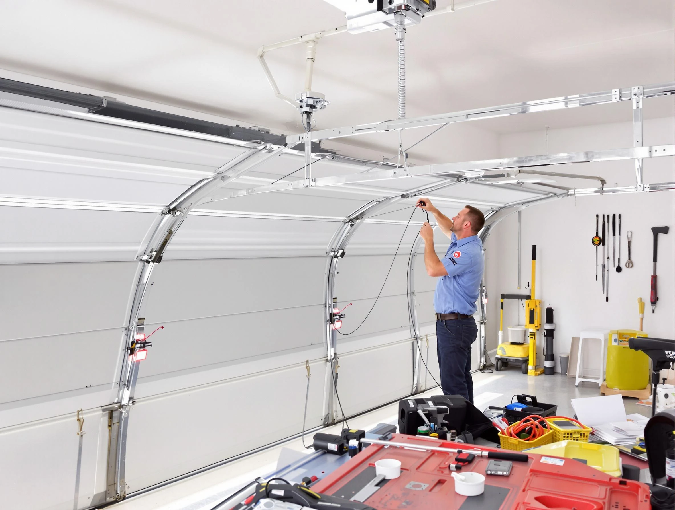 Garage door cable repair service by Allison Park Garage Door Repair in Allison Park