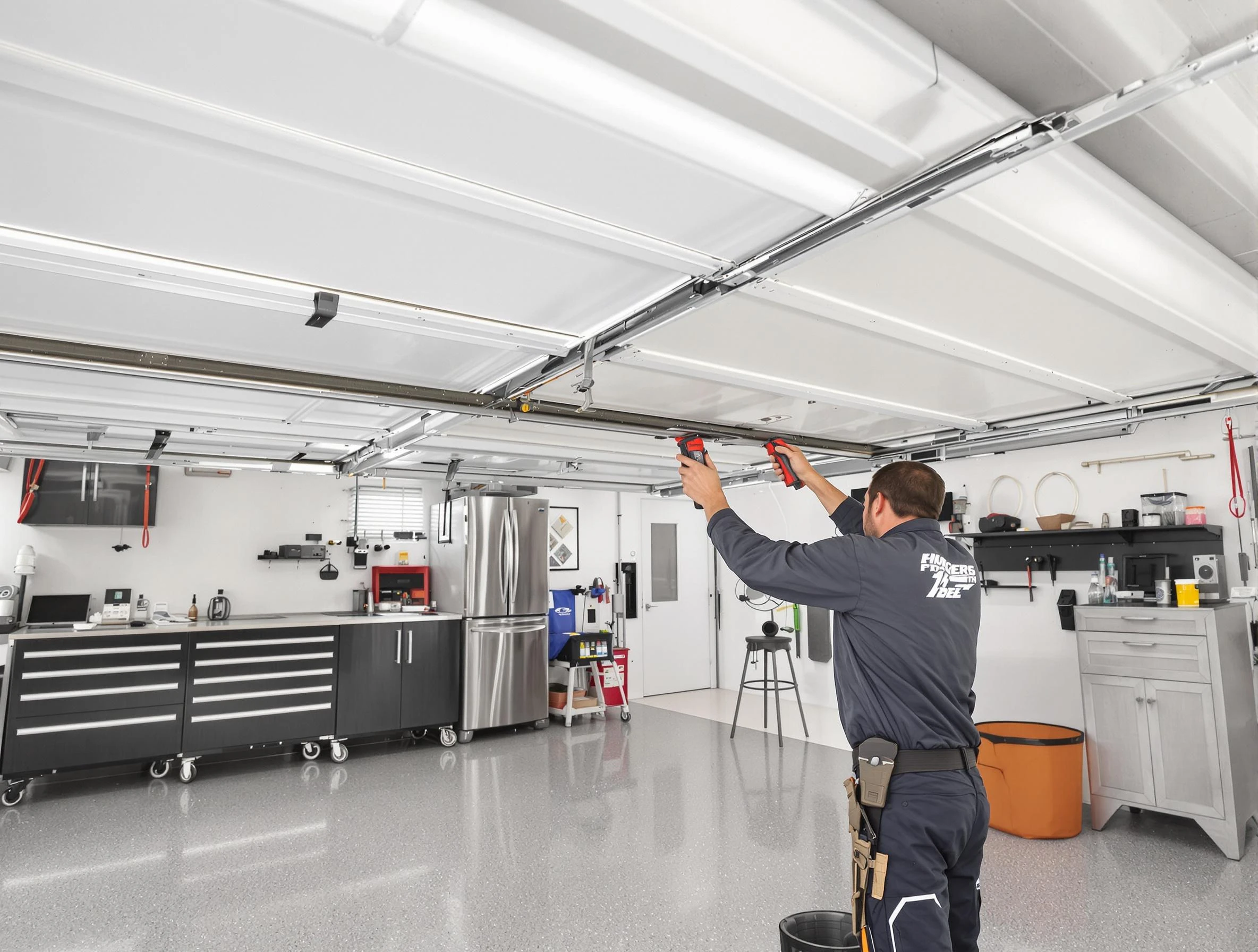 Overhead garage door repair service by Allison Park Garage Door Repair in Allison Park